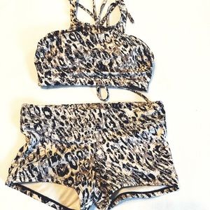 All in Motion Swim 2 pieces with Shorts Size S